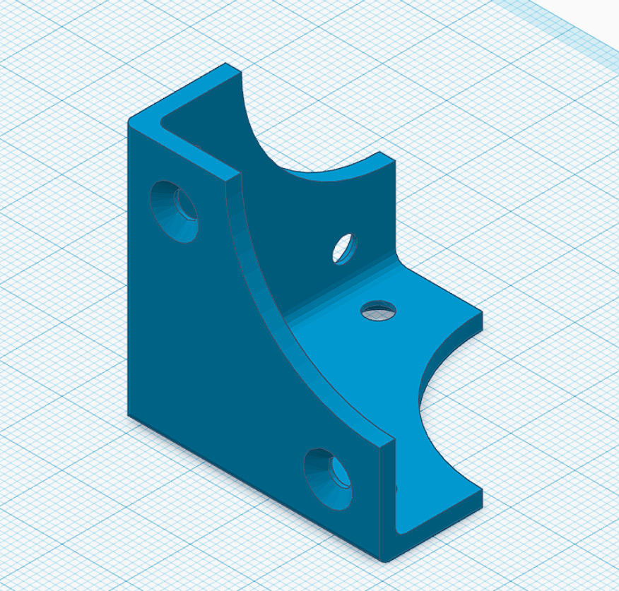 Edge protector 40x40 with holes