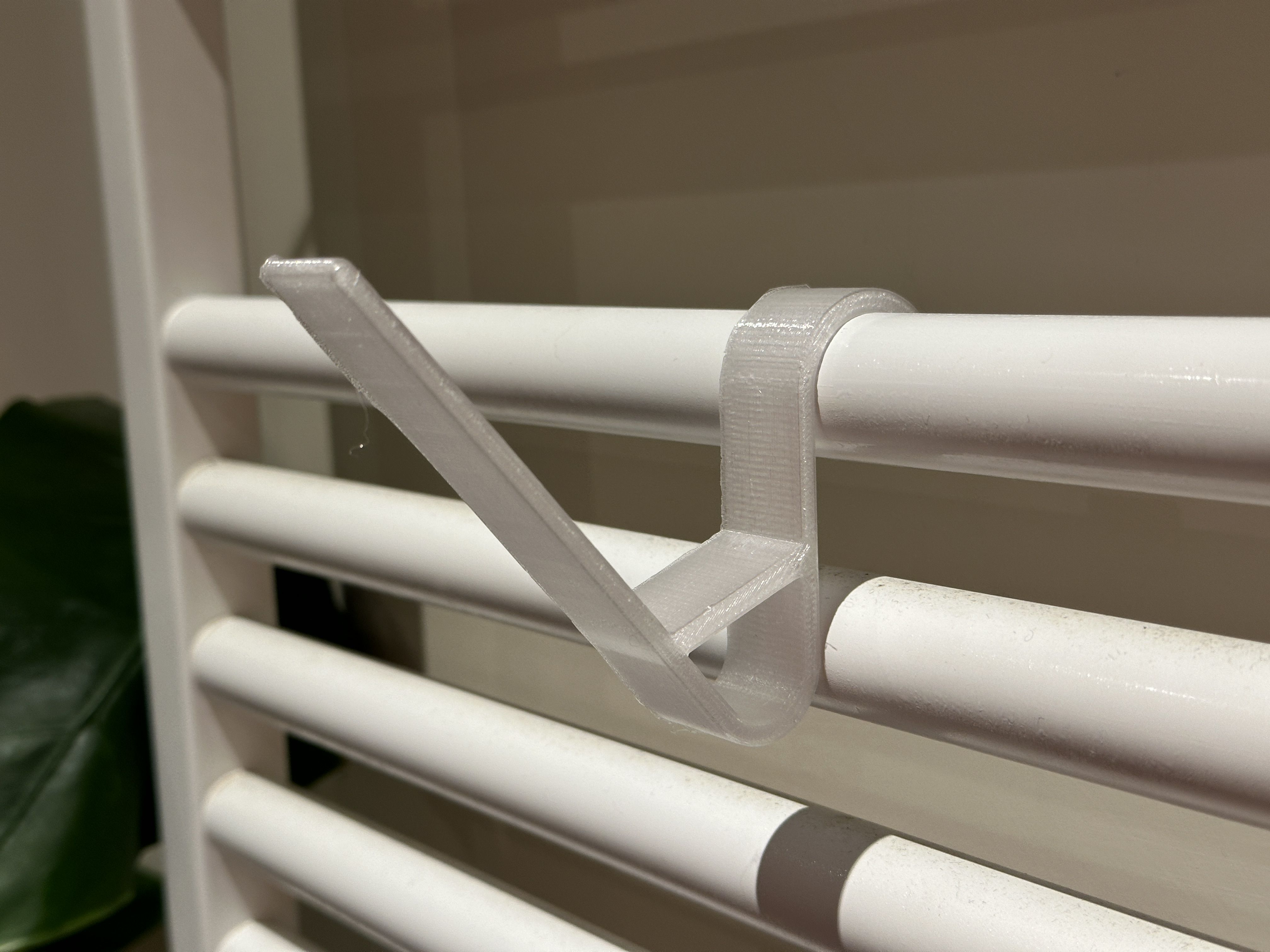 Towel Hook for Bathroom Radiators by GR Download free STL model