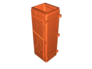 Necron Cargo Container - Mini Carrier - Warhammer 40K Kill Team by ...