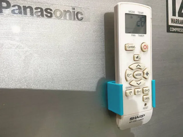 Magnetic remote holder