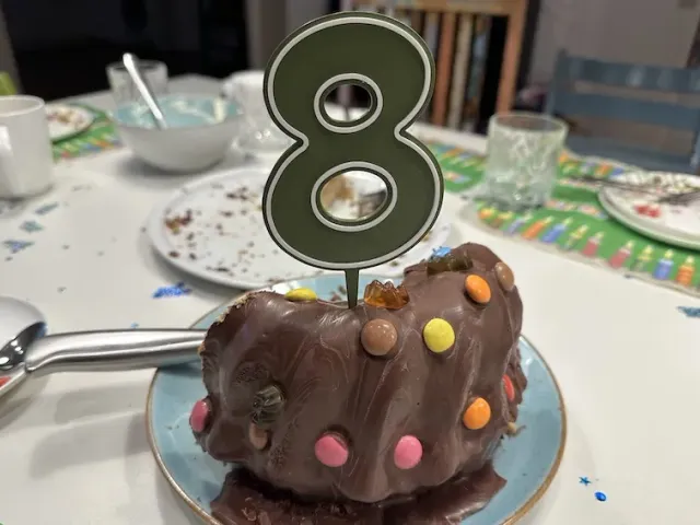Birthday Cake Topper Numbers from 0-9