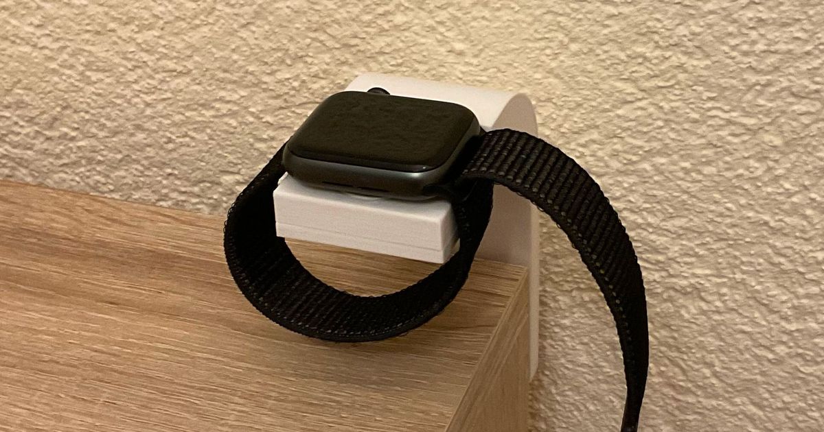 Apple Watch stand by LuluX | Download free STL model | Printables.com