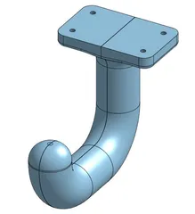 Under Desk Hook Mount for cables