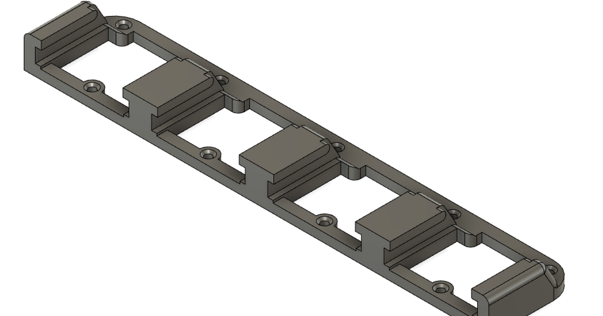 Makita 18V Battery Holder for 4 Batteries by Lucky Printer by TAC
