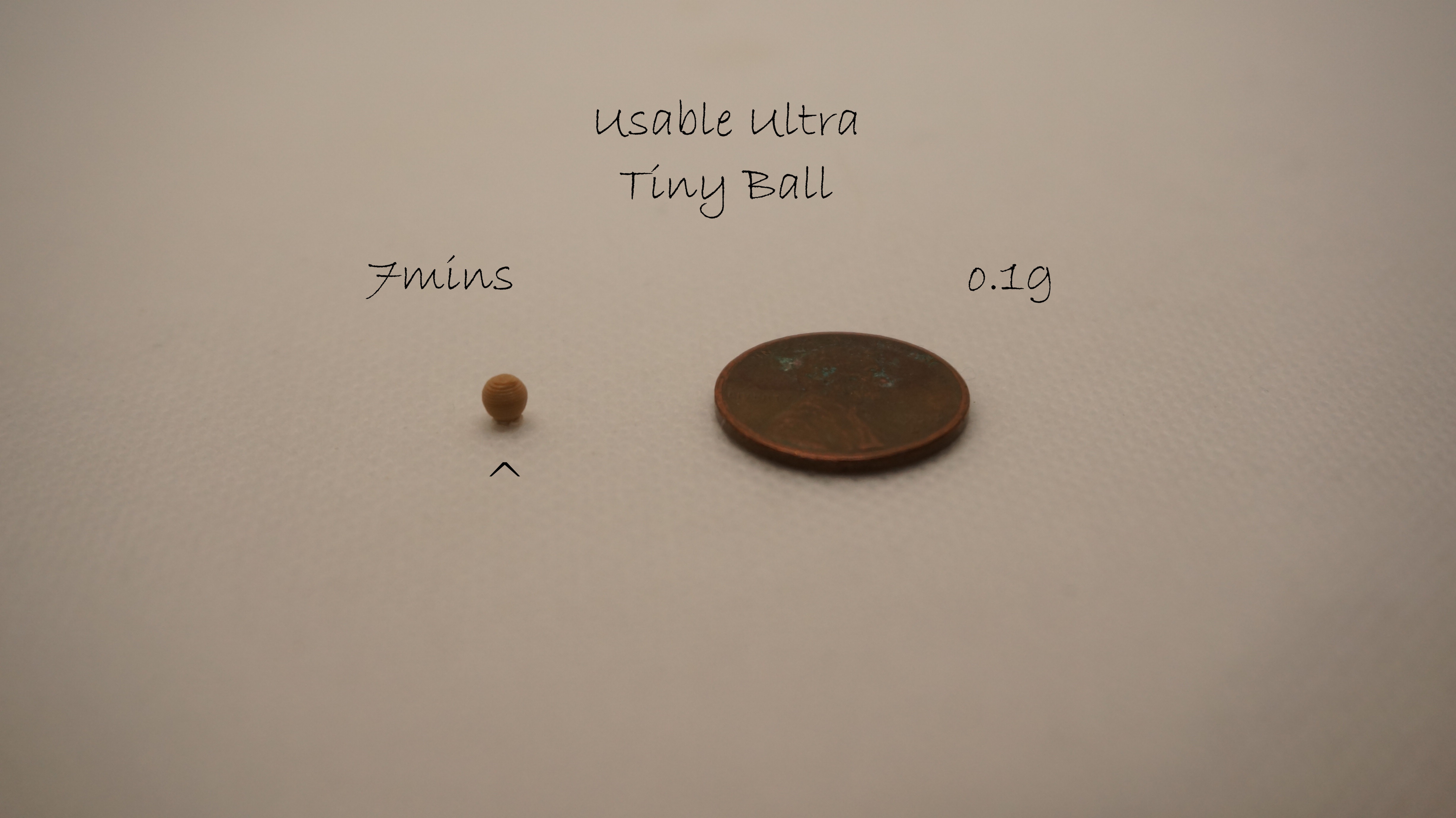 Usable Ultra Tiny Ball