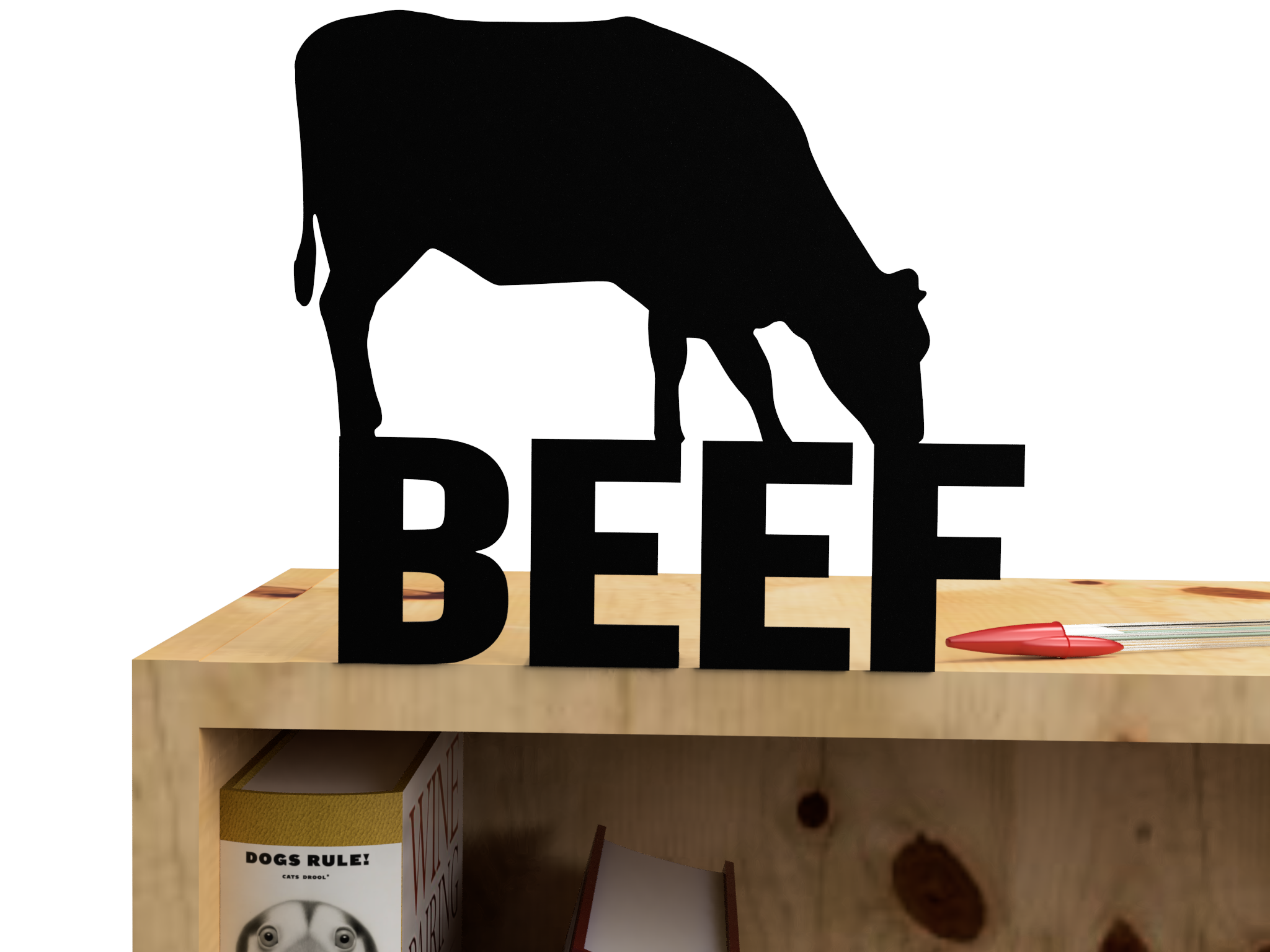Beef sign