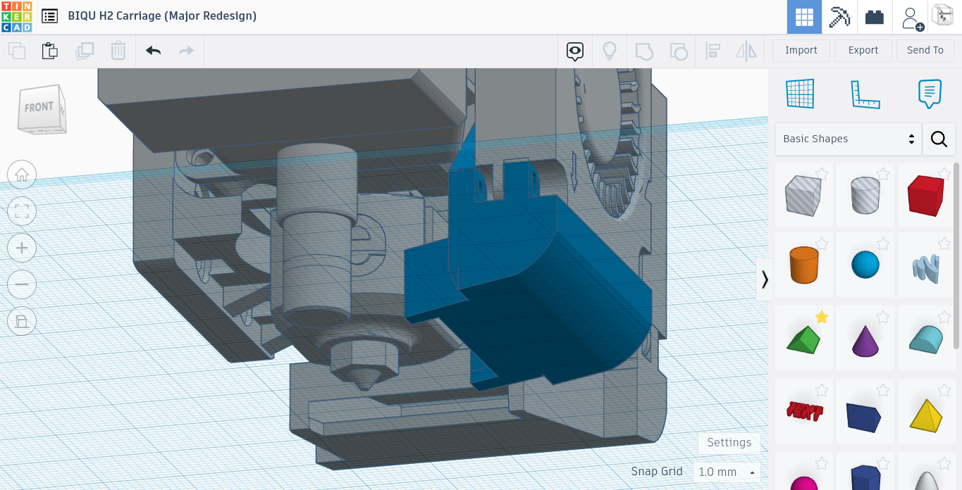 BIQU H2 4010 Fan Duct