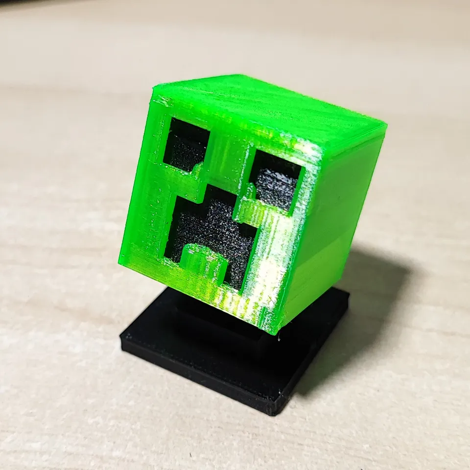 Minecraft Creeper Face Money Bank