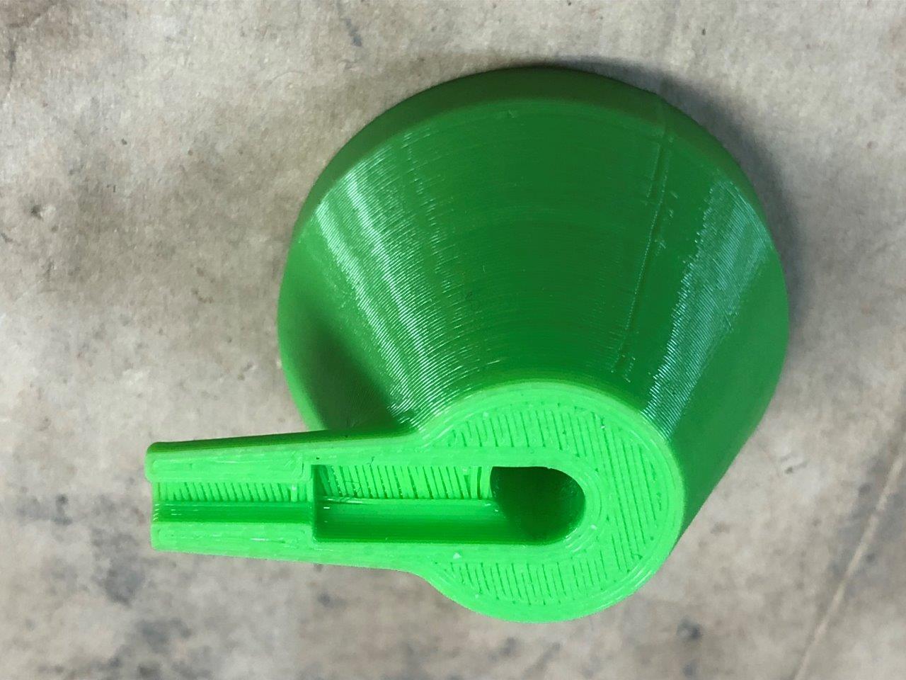 Kawasaki Oil Pressure Sensor Cover by KLRTom Download free STL model