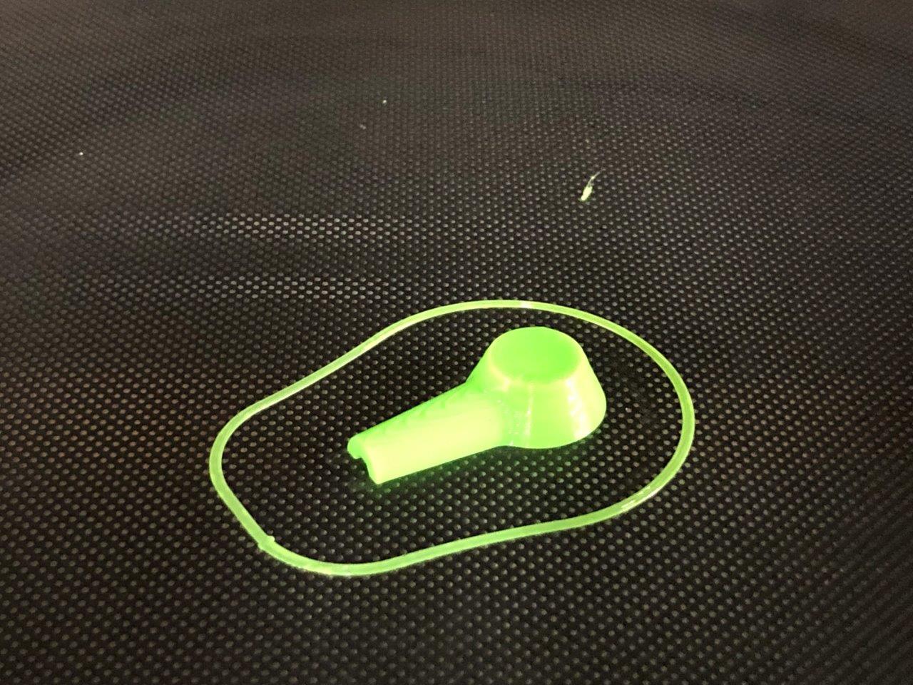 Kawasaki Oil Pressure Sensor Cover by KLRTom Download free STL model