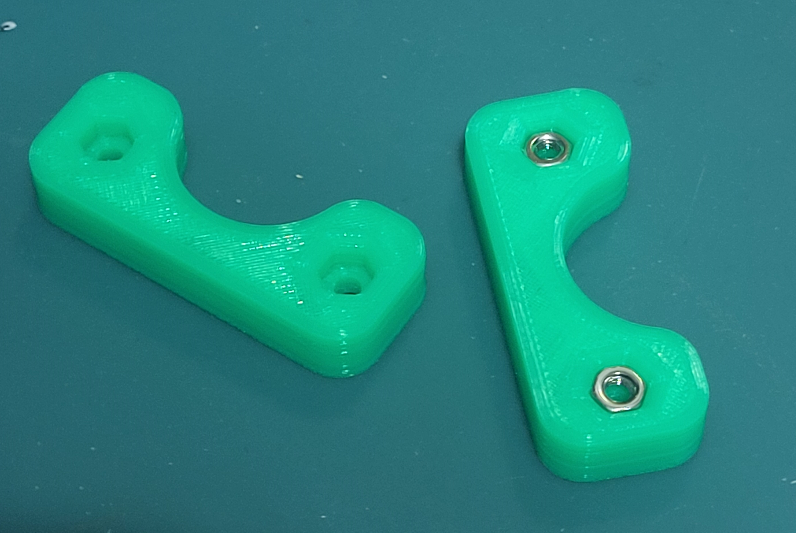 Roller Bracket with Captured Hex nut