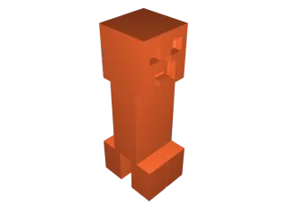 minecraft creeper sandform by Julian nussbaum, Download free STL model