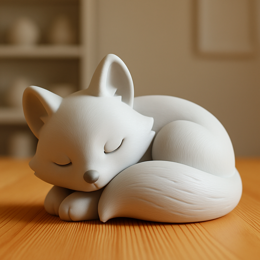 Lying fox