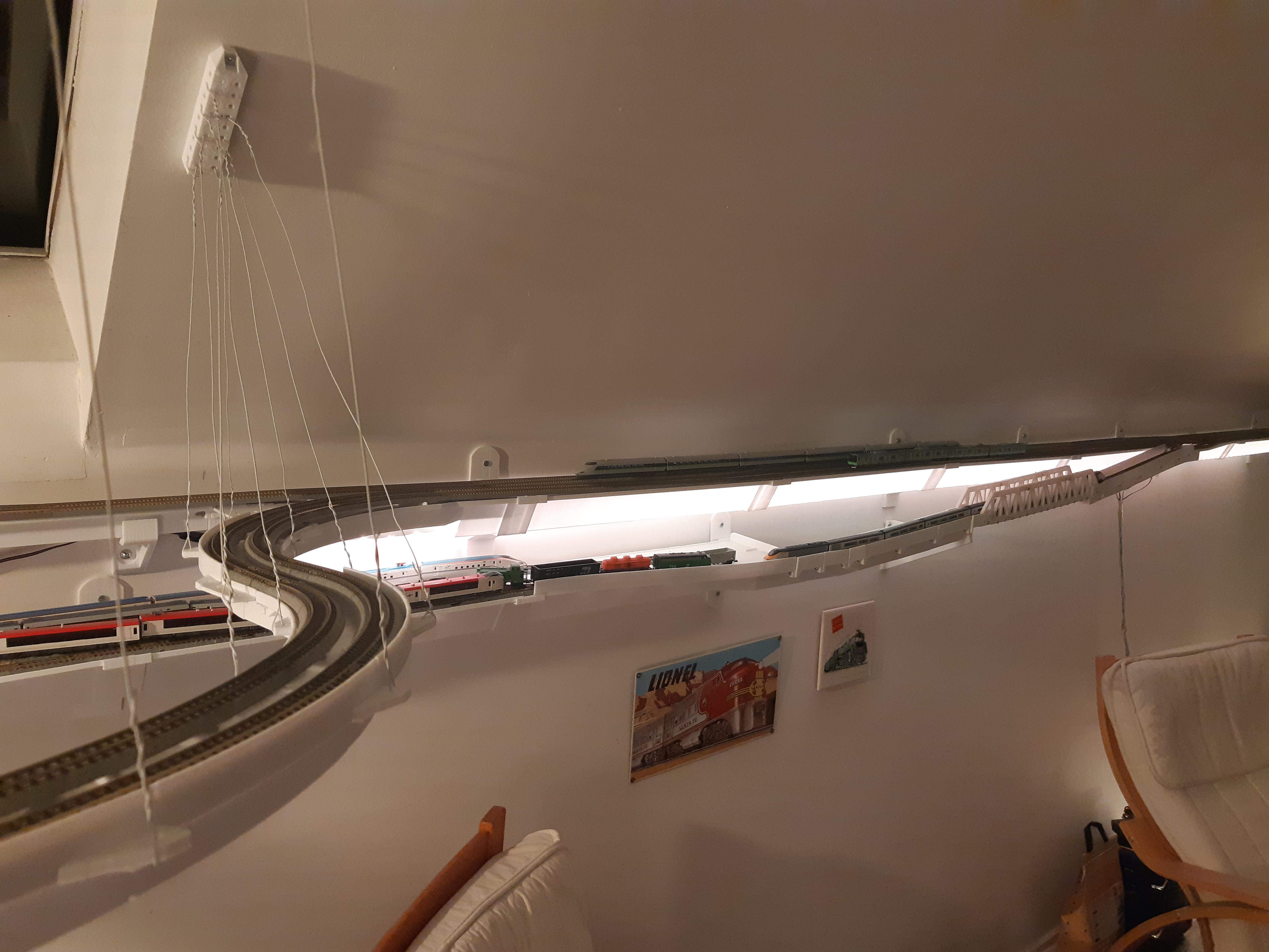 Turnout Viaduct for N-Scale Trains