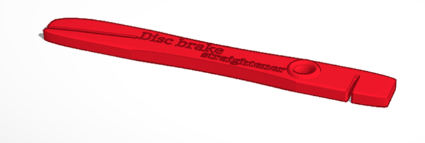 disc brake straightener