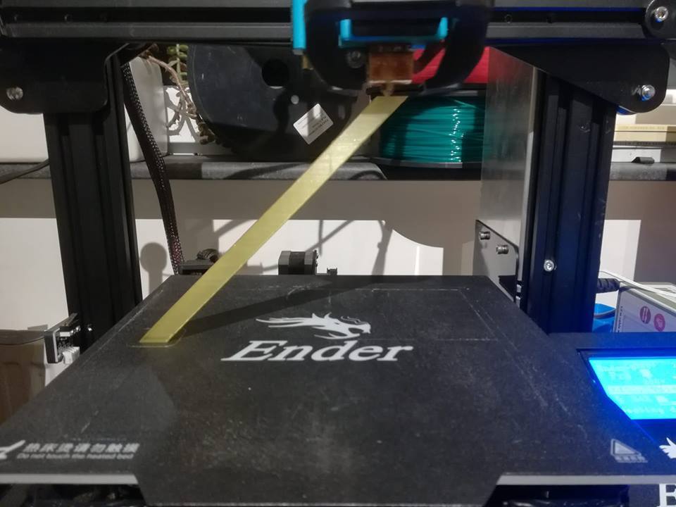 Bed adhesion test