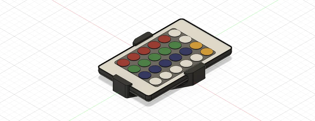 Support télécommande LEDs by manumanx | Download free STL model ...