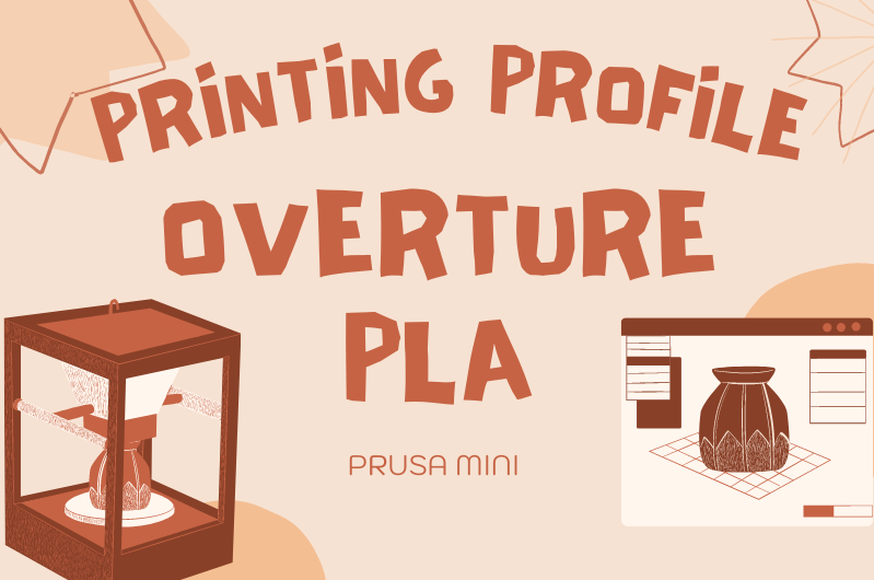 Overture PLA Printing Profile (Prusa Mini)