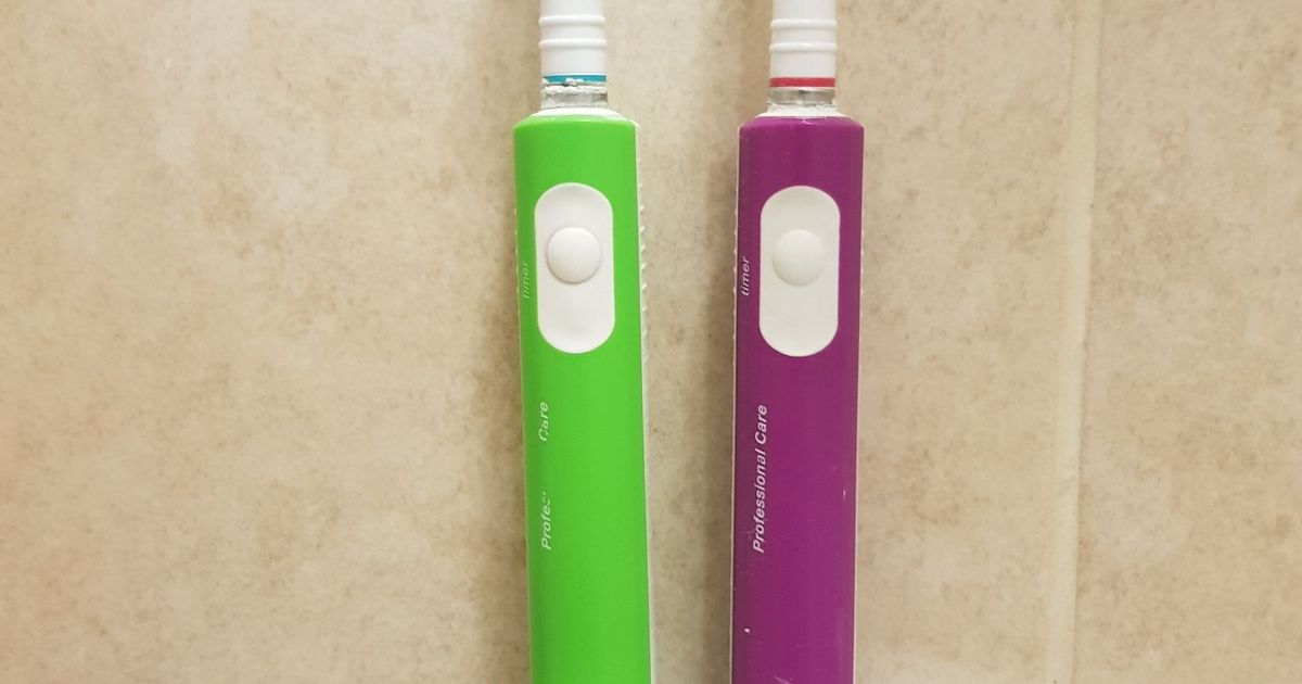 Electric Toothbrush Holder Double by Alex Download free STL model