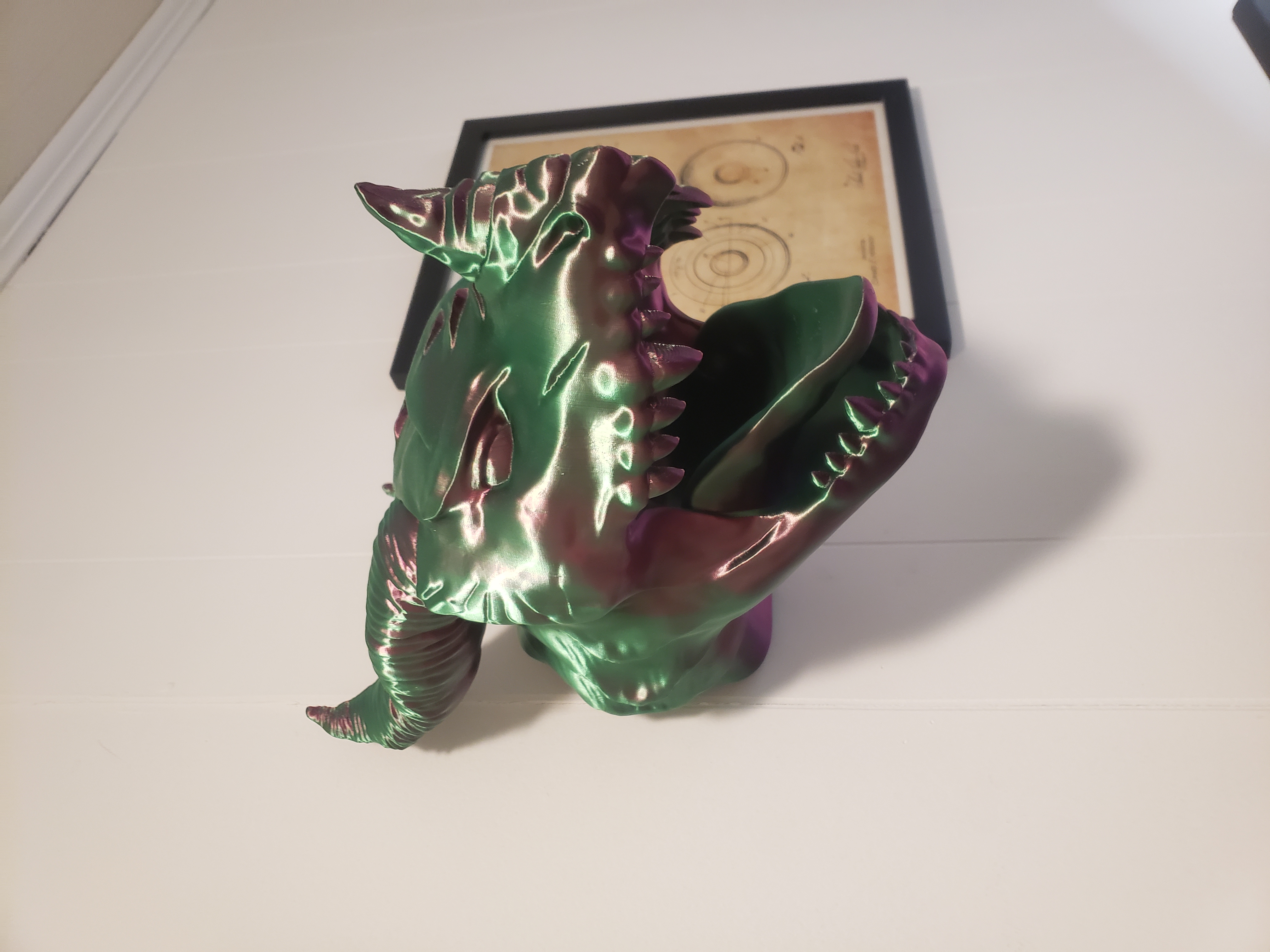 Supportless Dragon Head Wall Bust