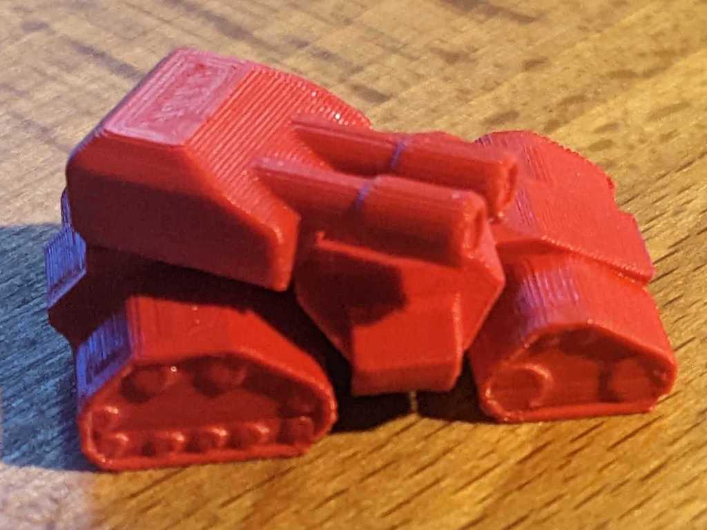 Siege Tank (Tank Mode) from Starcraft 1 