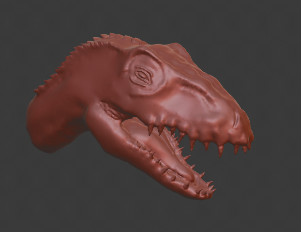 Indoraptor Head