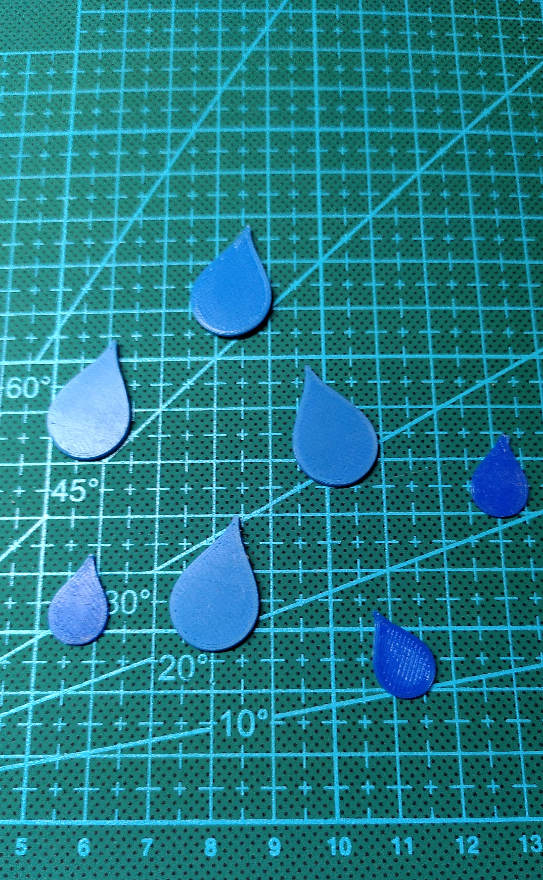 Wassertropfen Clipart / Water drop clip art