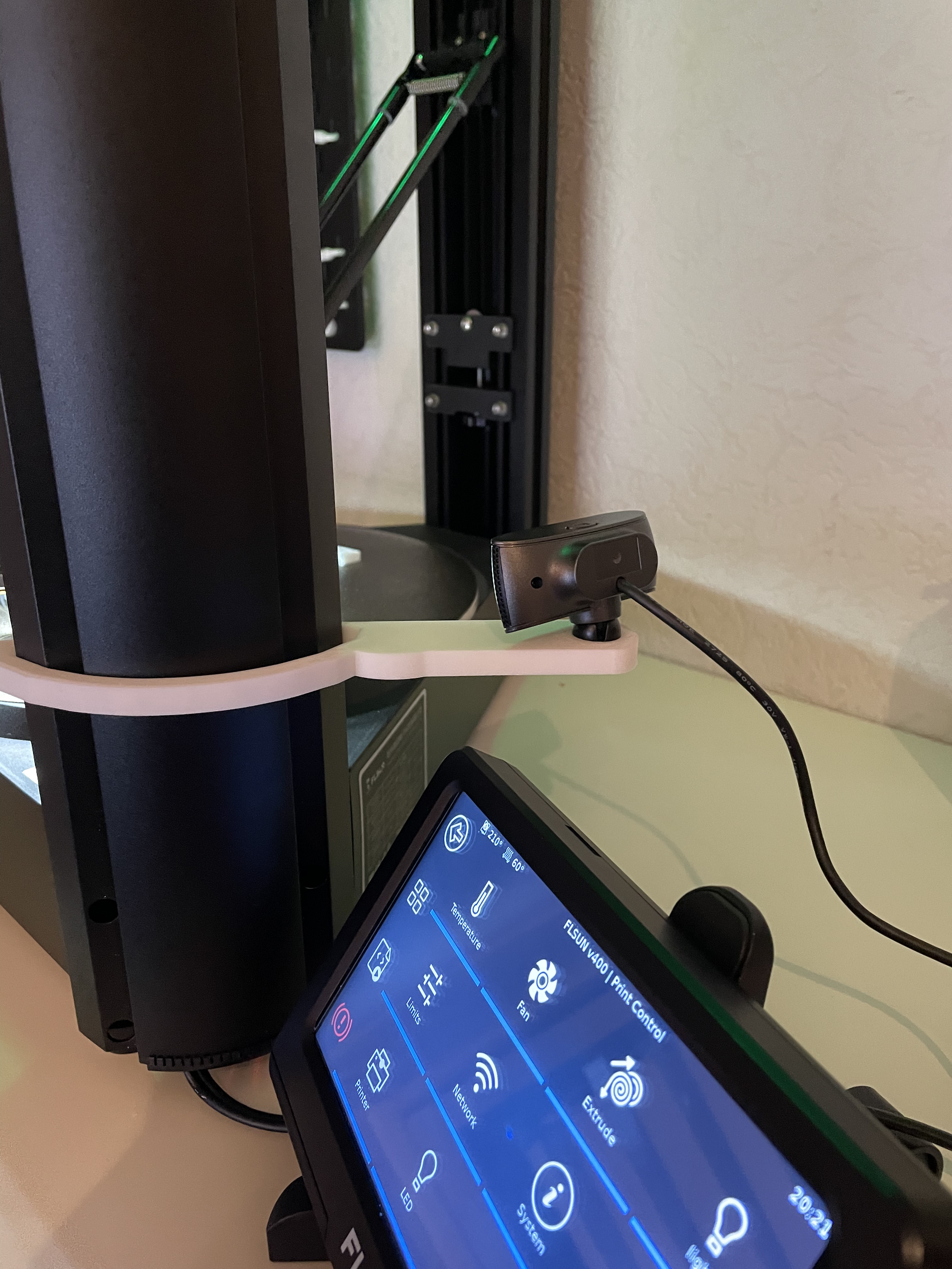 V400 Cam Mount - TRUST Trino Webcam