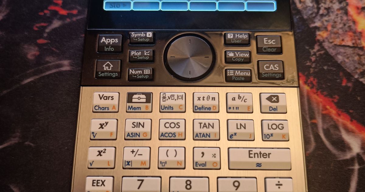 Broken button fix for HP Prime Graphing Calculator by guowa Download