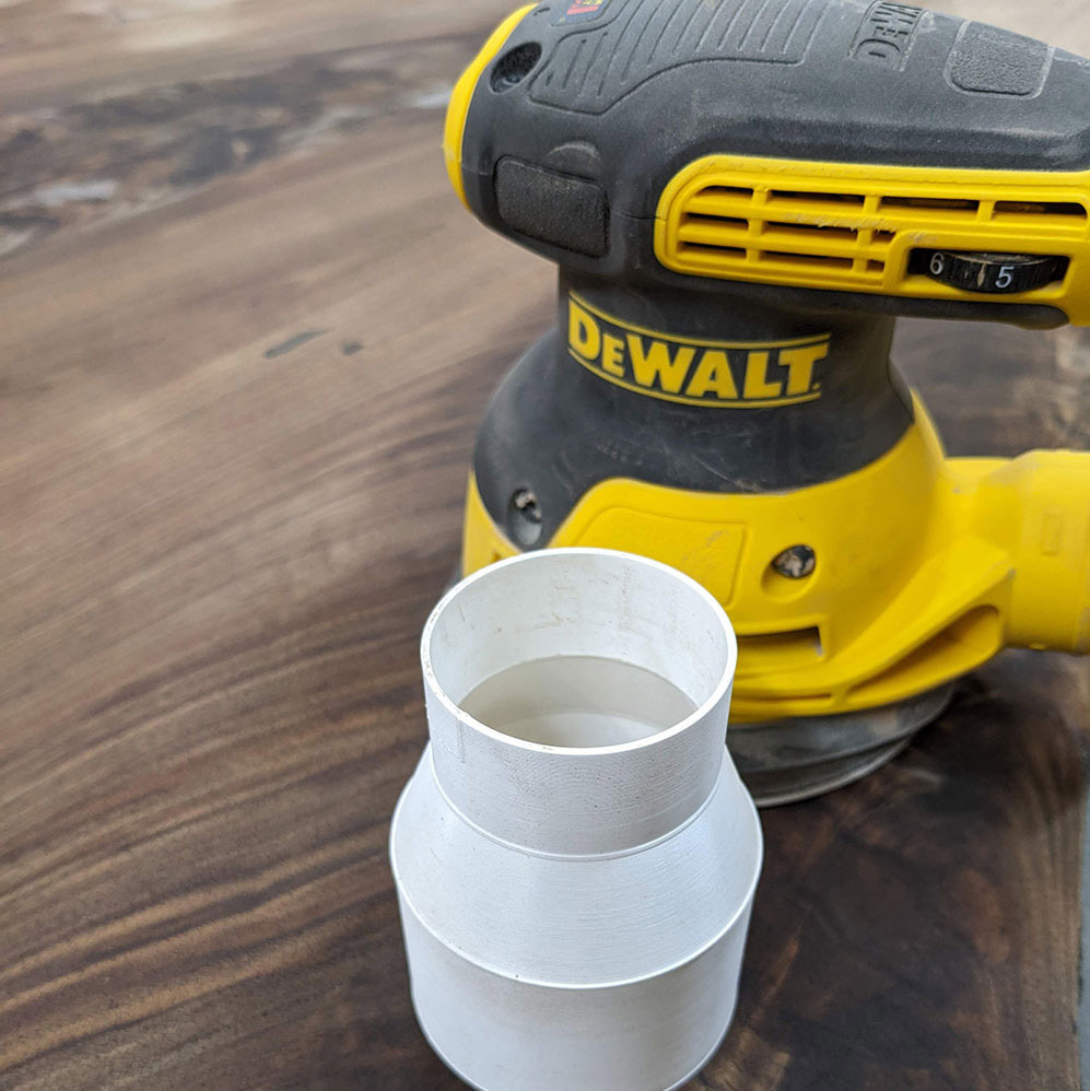 Dewalt Orbital Sander 2.5" Hose adapter by Lucien Picard Download free STL model