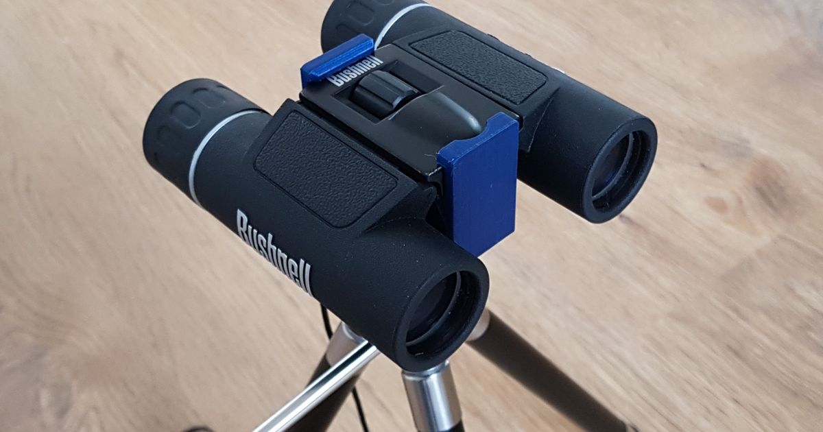 Snapon binocular to tripod adapter (for Bushnell 12x25) by HD_Creator