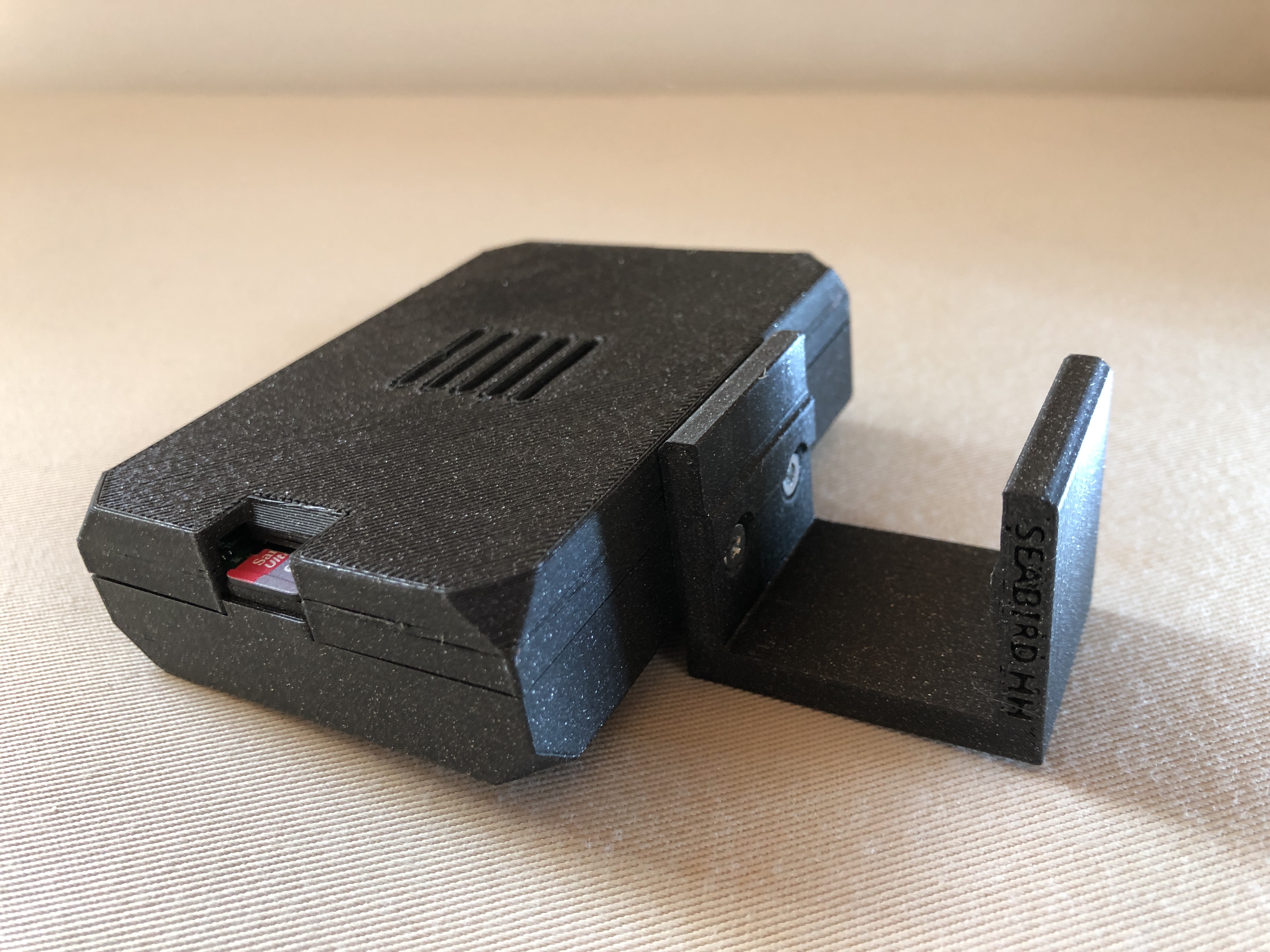 Miniatura 2 do modelo 3D Prusa Mini - Raspberry Pi (3b) Case Mounting