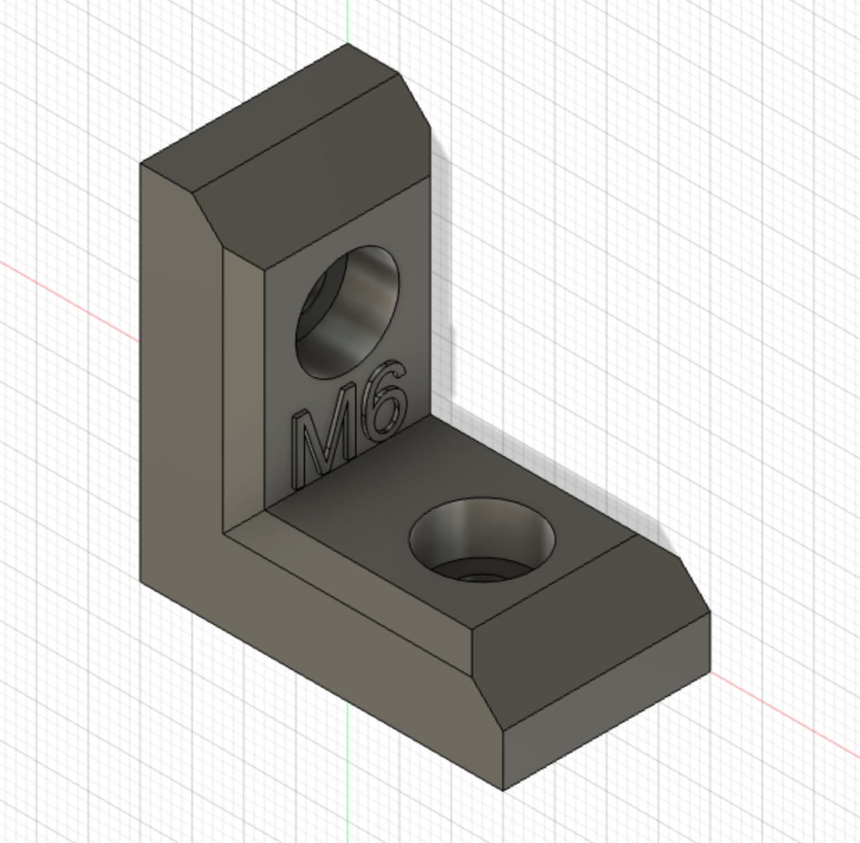 Mounting bracket M6 by moeller_lukas | Download free STL model 