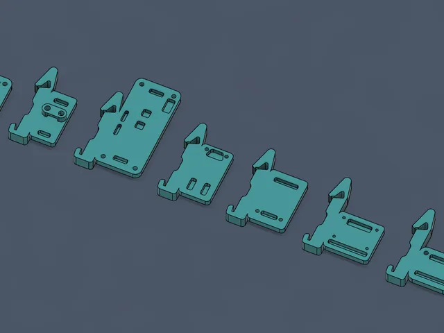 Ender 3 NG v1.2 universal accessory module DIN cards