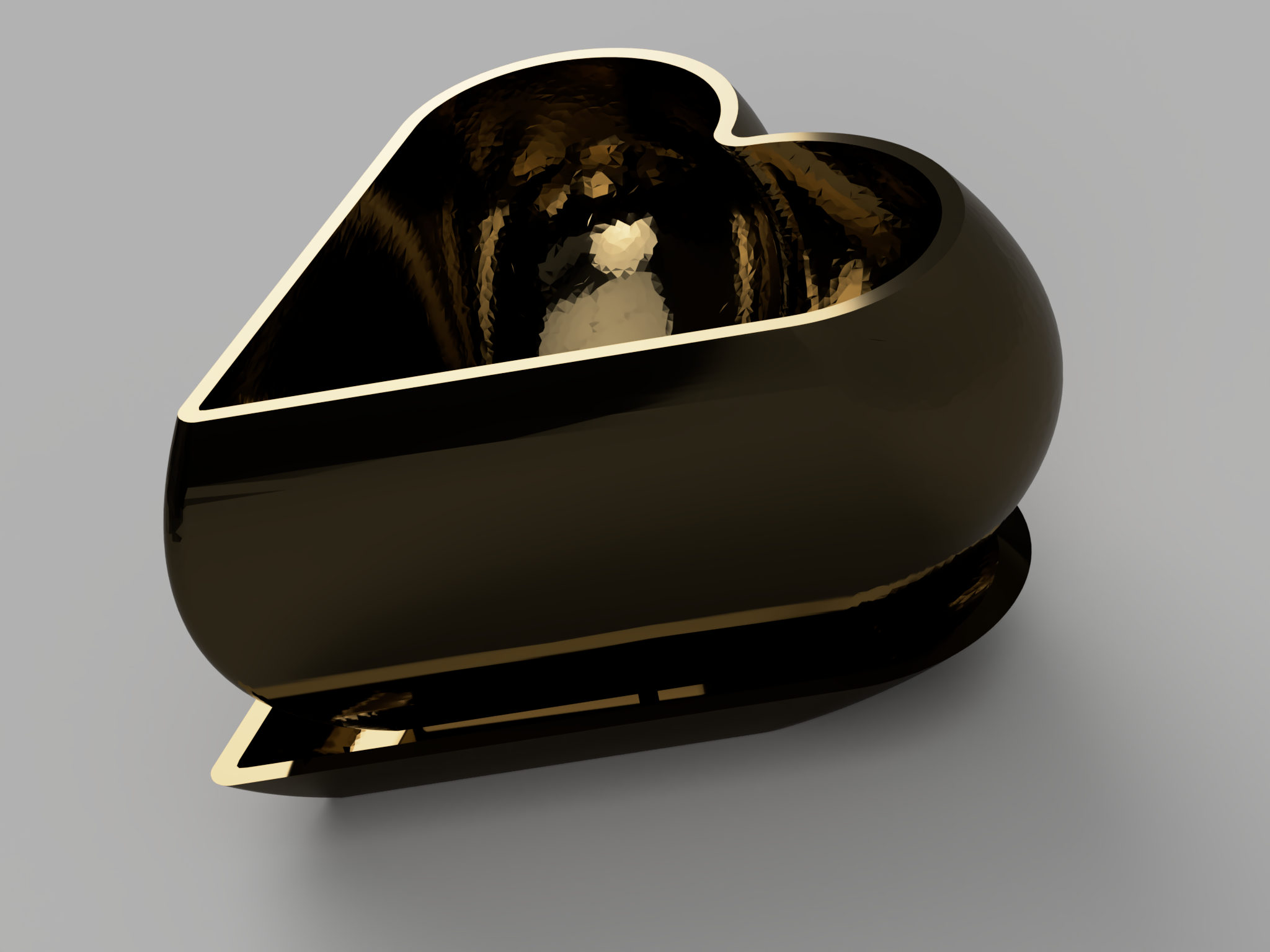 Small heart shaped planter