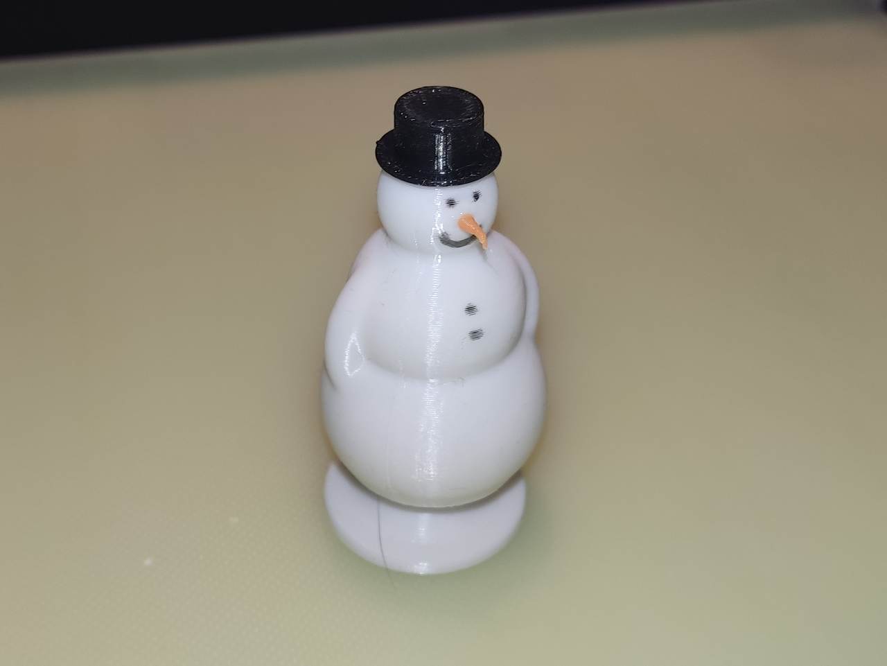 Snowman Bobblehead by Daboh | Download free STL model | Printables.com