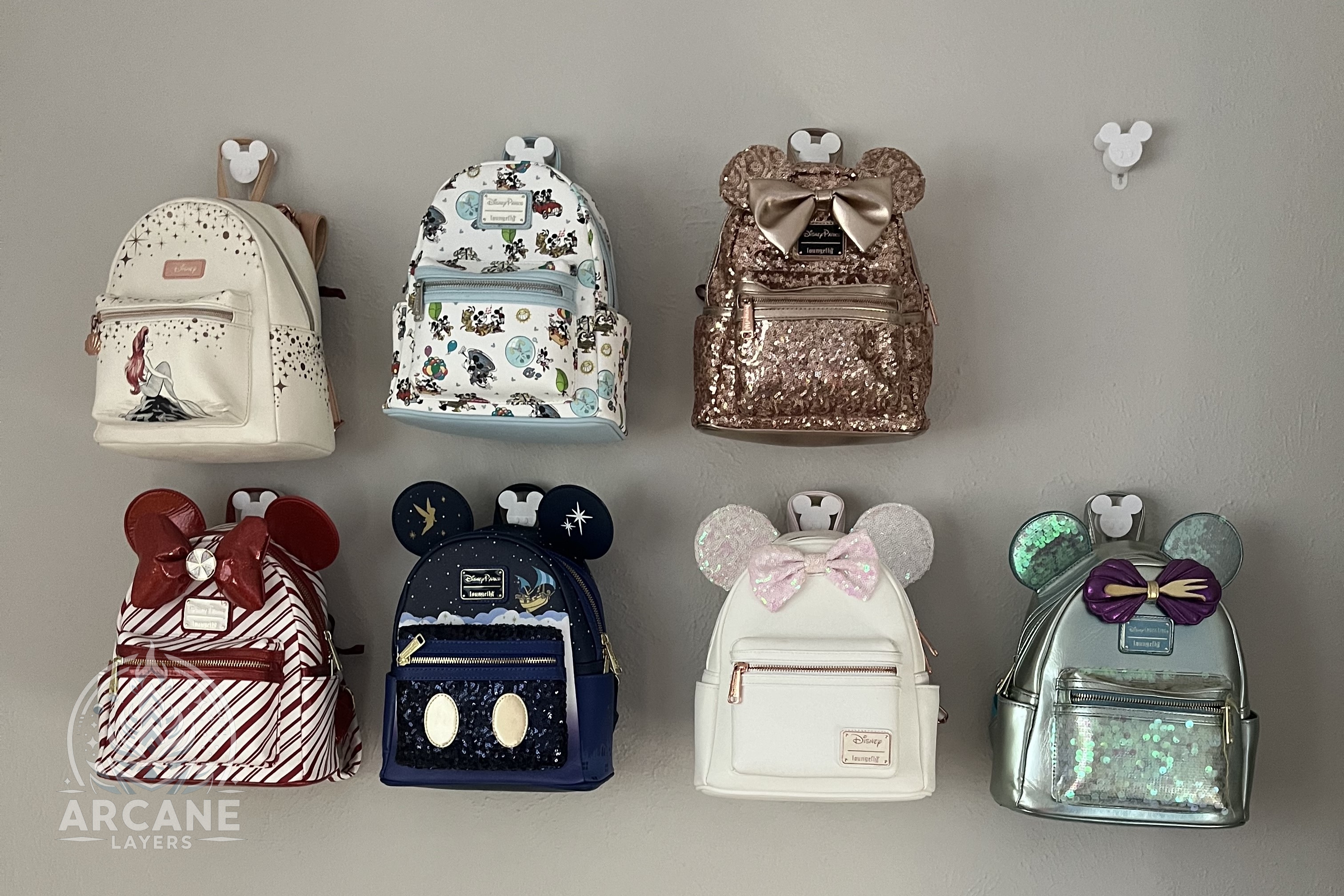 Mickey Mouse Bag / Hat / Loungefly Wall Hanger