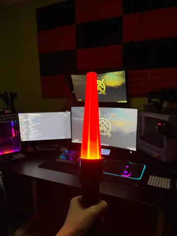 Mag-Lite D-Cell Flashlight Warning Cone / Airplaine Thing