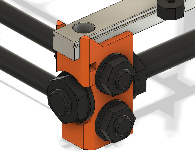 Prusa MK2 / MK2.5S Y-Axis Linear Rail Guide Upgrade