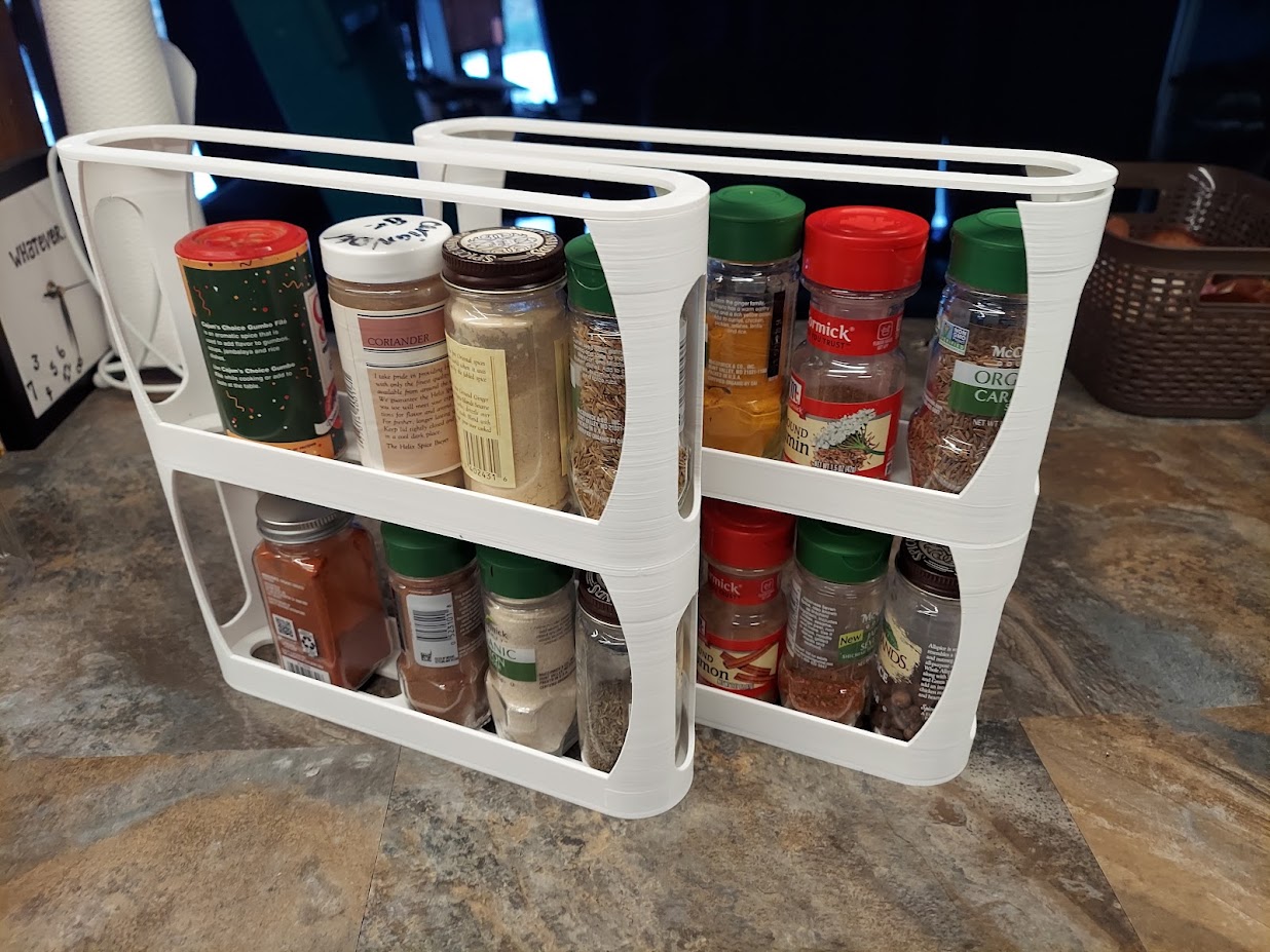 Spice Rack Pullout: Tall Top Piece