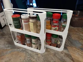 Spice rack for 4oz square spice jars by quickvibes