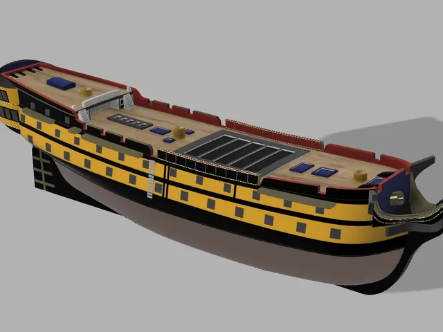 64-Gun Ship of the Line