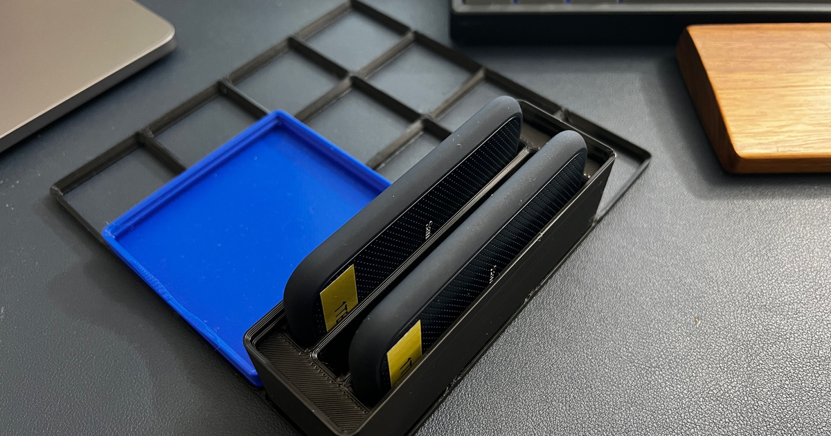 Gridfinity SanDisk Extreme SSD Holder por giostealth | Descargar modelo ...