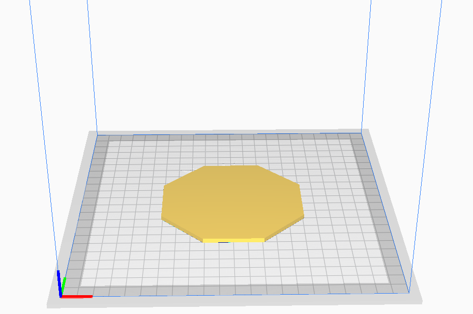 Quilting octagon pattern and border stencil