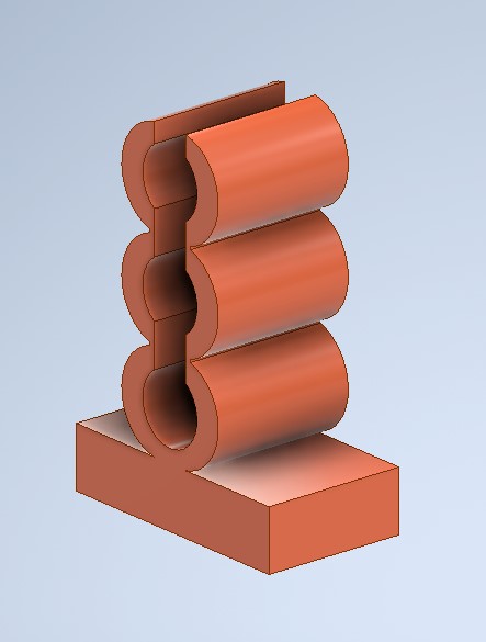 Triple Cable Holder