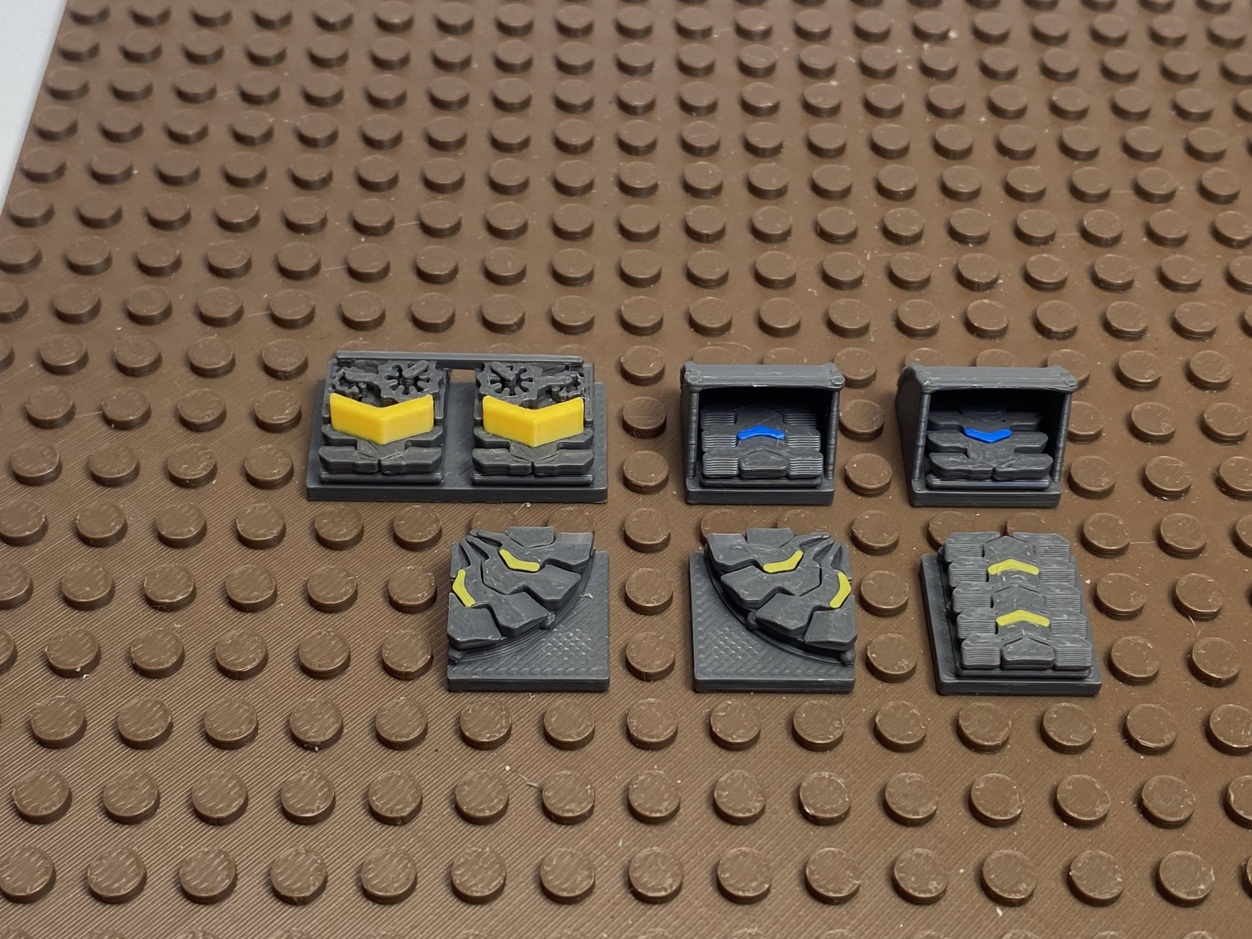 Miniatura 9 do modelo 3D Bricktorio – Factorio-Inspired Modular Bricks