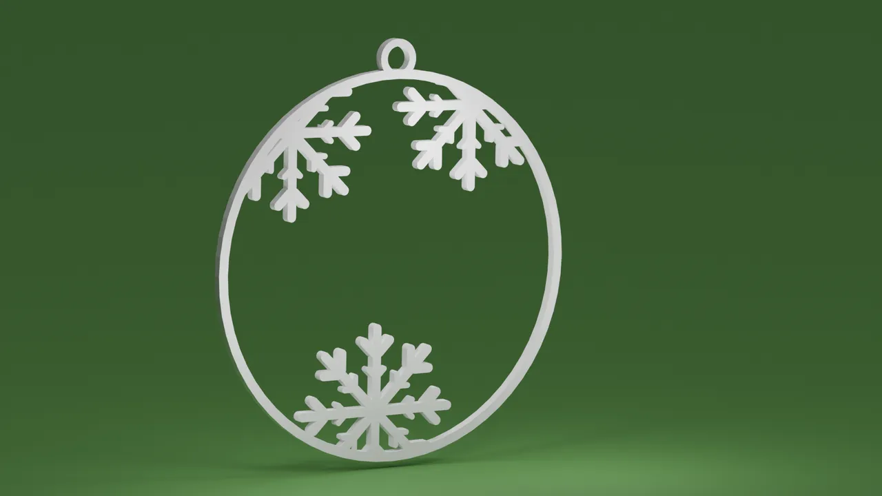 Christmas Cutouts, Snowflake 3