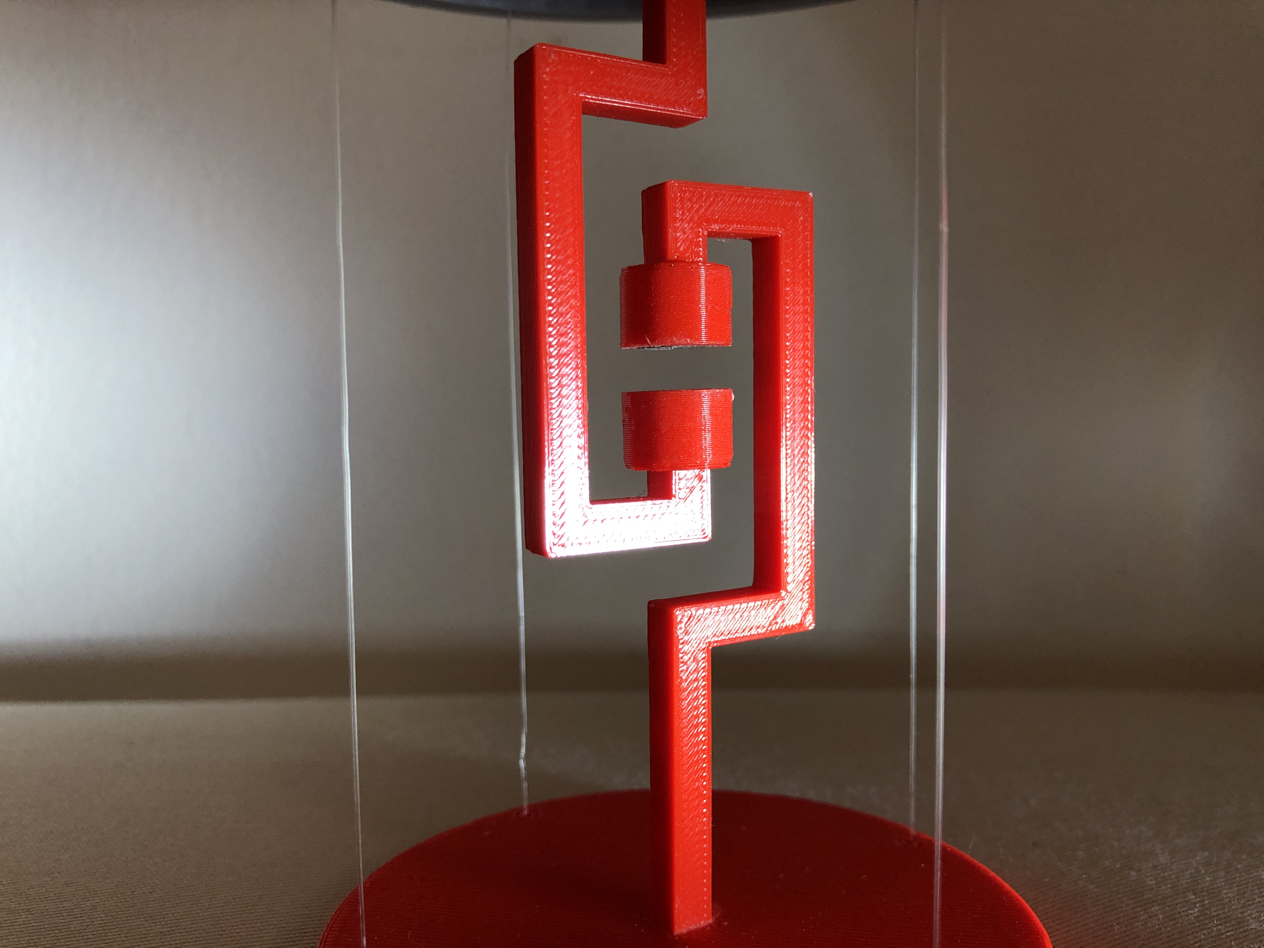 Miniatura 2 do modelo 3D Magnetic Tensegrity Table