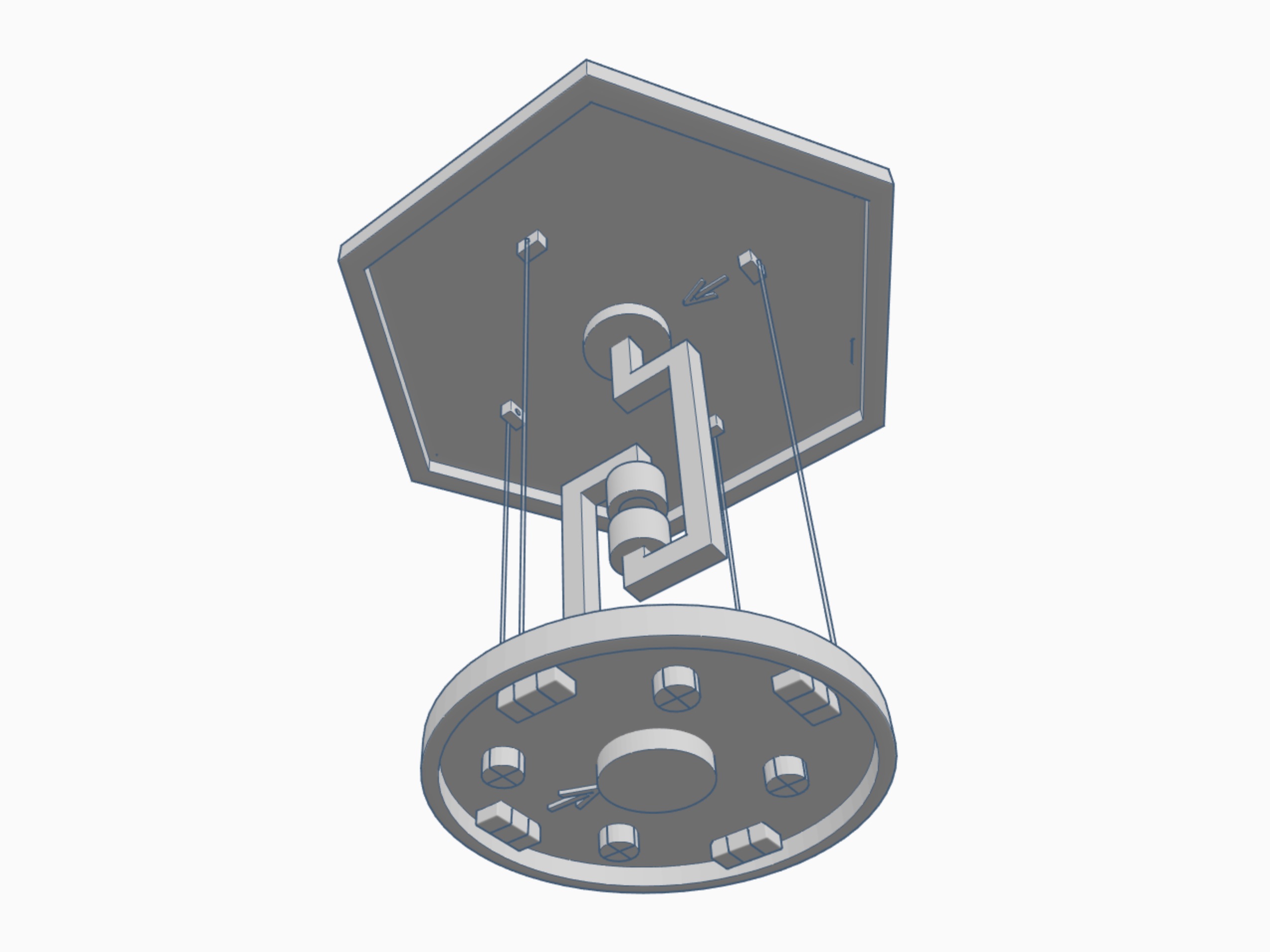 Miniatura 6 do modelo 3D Magnetic Tensegrity Table