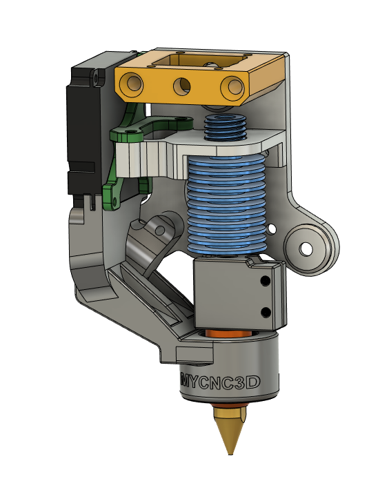 Toolchanger NonPlanar Air Duct